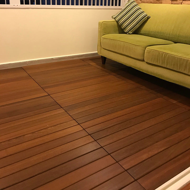 Waterproof Engineered Wood Flooring Tiles Modern Flooring Tiles for Living Room 35"L x 12"W x 1"H Red Brown Clearhalo 'Flooring 'Hardwood Flooring' 'hardwood_flooring' 'Home Improvement' 'home_improvement' 'home_improvement_hardwood_flooring' Walls and Ceiling' 7505864