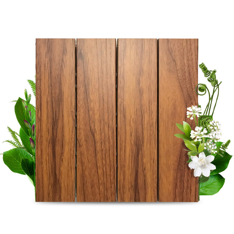 Brown Wood Floor Planks Wood Self Adhesive Reclaimed Wooden Planks Clearhalo 'Flooring 'Hardwood Flooring' 'hardwood_flooring' 'Home Improvement' 'home_improvement' 'home_improvement_hardwood_flooring' Walls and Ceiling' 7505914