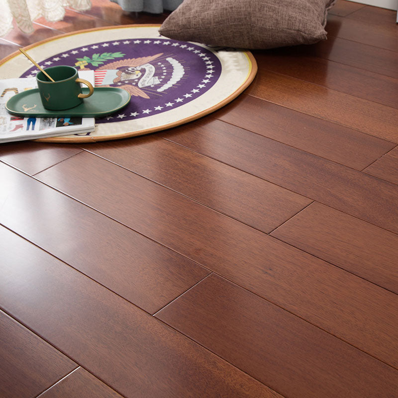 Traditional Wood Flooring Tiles Click-Locking Water Resistant Trim Piece Brown Clearhalo 'Flooring 'Hardwood Flooring' 'hardwood_flooring' 'Home Improvement' 'home_improvement' 'home_improvement_hardwood_flooring' Walls and Ceiling' 7505944