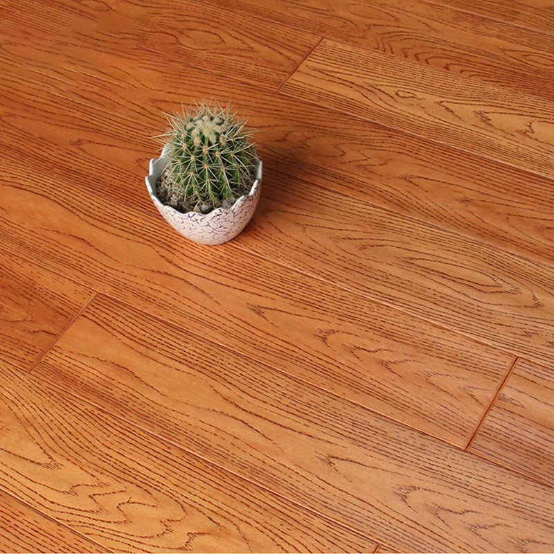 Traditional Wood Flooring Tiles Click-Locking Water Resistant Trim Piece Teak Clearhalo 'Flooring 'Hardwood Flooring' 'hardwood_flooring' 'Home Improvement' 'home_improvement' 'home_improvement_hardwood_flooring' Walls and Ceiling' 7505955