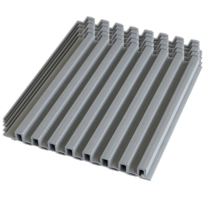 Contemporary Solid Color Wood Planks Scratch Resistance Hardwood Indoor Wallboard Gray-Blue Clearhalo 'Flooring 'Home Improvement' 'home_improvement' 'home_improvement_wall_paneling' 'Wall Paneling' 'wall_paneling' 'Walls & Ceilings' Walls and Ceiling' 7506198