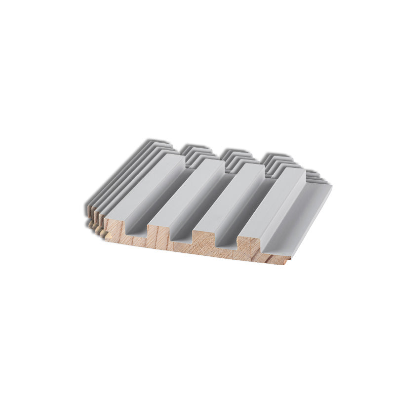 Contemporary Solid Color Wood Planks Waterproof Hardwood Indoor Wallboard White-Gray Clearhalo 'Flooring 'Home Improvement' 'home_improvement' 'home_improvement_wall_paneling' 'Wall Paneling' 'wall_paneling' 'Walls & Ceilings' Walls and Ceiling' 7506204