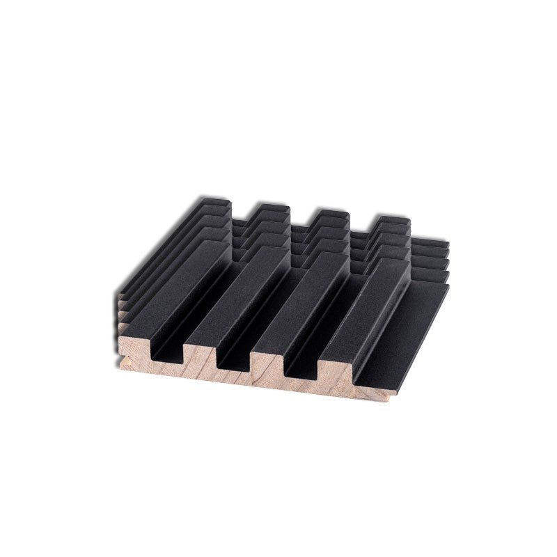 Contemporary Solid Color Wood Planks Waterproof Hardwood Indoor Wallboard Gloss Black Clearhalo 'Flooring 'Home Improvement' 'home_improvement' 'home_improvement_wall_paneling' 'Wall Paneling' 'wall_paneling' 'Walls & Ceilings' Walls and Ceiling' 7506213