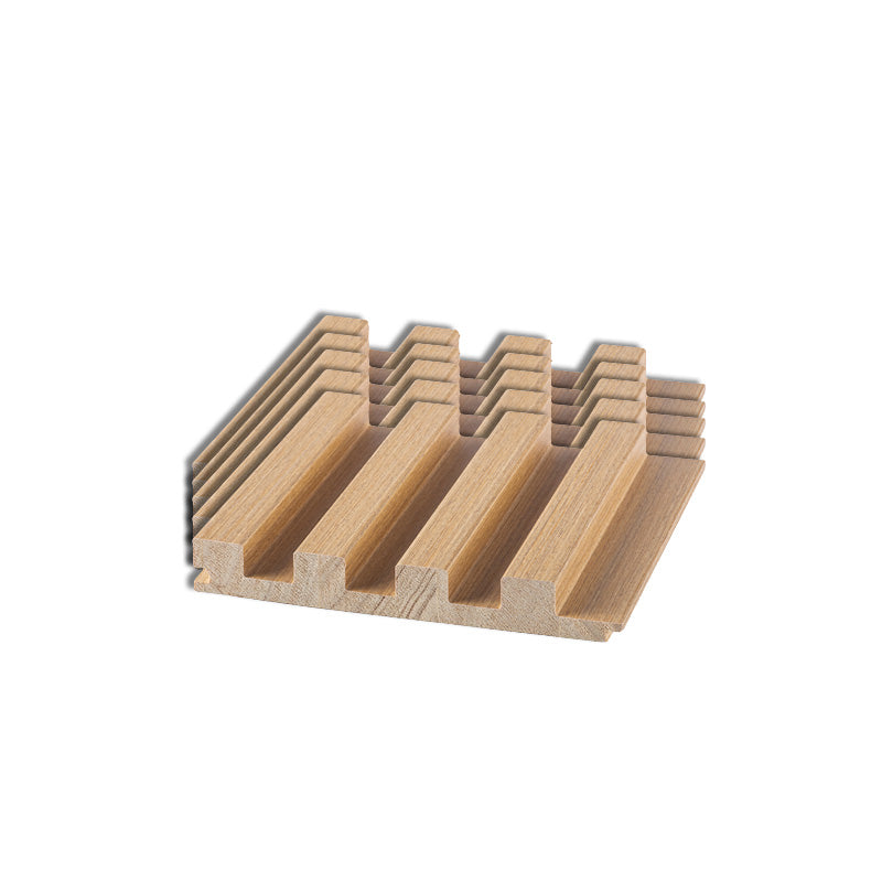 Contemporary Solid Color Wood Planks Waterproof Hardwood Indoor Wallboard Camel Clearhalo 'Flooring 'Home Improvement' 'home_improvement' 'home_improvement_wall_paneling' 'Wall Paneling' 'wall_paneling' 'Walls & Ceilings' Walls and Ceiling' 7506222