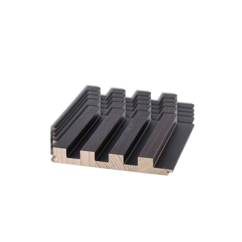 Contemporary Solid Color Wood Planks Waterproof Hardwood Indoor Wallboard Khaki-Black Clearhalo 'Flooring 'Home Improvement' 'home_improvement' 'home_improvement_wall_paneling' 'Wall Paneling' 'wall_paneling' 'Walls & Ceilings' Walls and Ceiling' 7506225