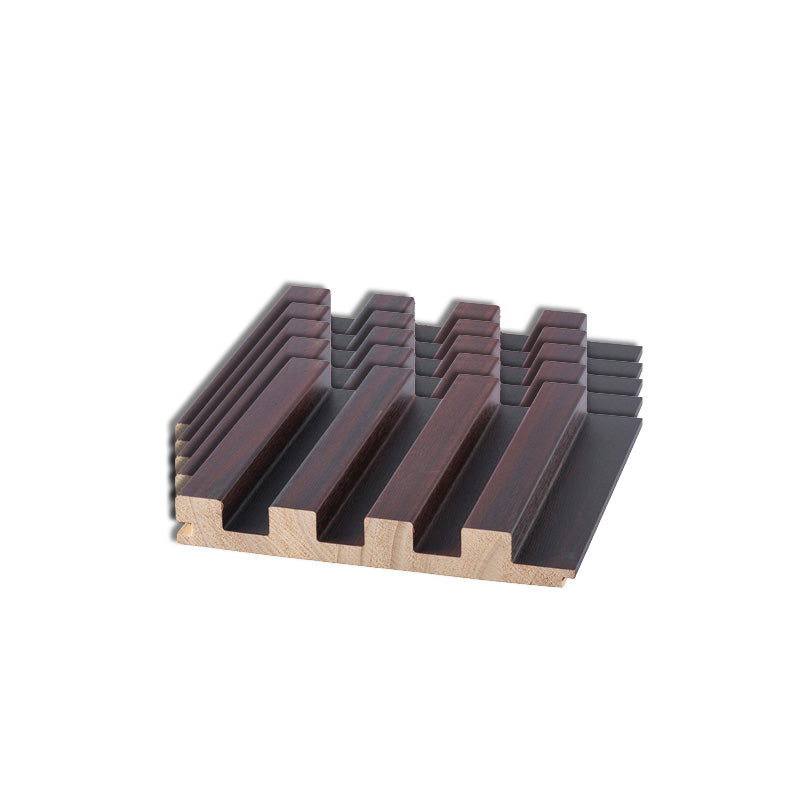 Contemporary Solid Color Wood Planks Waterproof Hardwood Indoor Wallboard Chocolate Clearhalo 'Flooring 'Home Improvement' 'home_improvement' 'home_improvement_wall_paneling' 'Wall Paneling' 'wall_paneling' 'Walls & Ceilings' Walls and Ceiling' 7506230