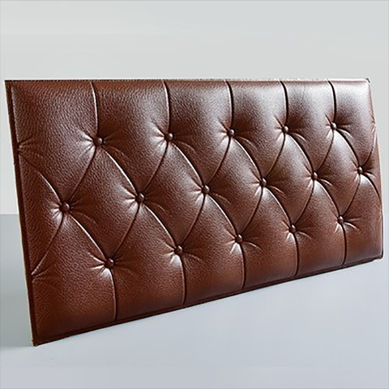 Contemporary Wainscoting 3D Peel and Press Wall Access Panel Brown Clearhalo 'Flooring 'Home Improvement' 'home_improvement' 'home_improvement_wall_paneling' 'Wall Paneling' 'wall_paneling' 'Walls & Ceilings' Walls and Ceiling' 7506343