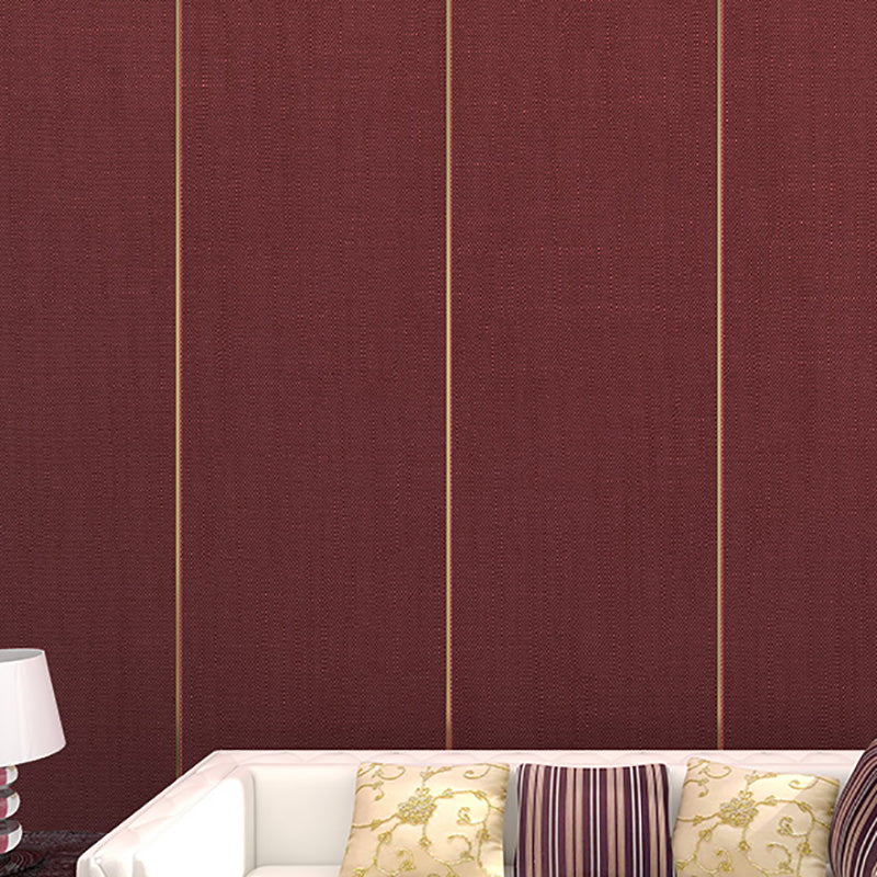 Modern Wall Panel Plain Peel and Stick Wall Access Panel for Living Room Burgundy Clearhalo 'Flooring 'Home Improvement' 'home_improvement' 'home_improvement_wall_paneling' 'Wall Paneling' 'wall_paneling' 'Walls & Ceilings' Walls and Ceiling' 7506410