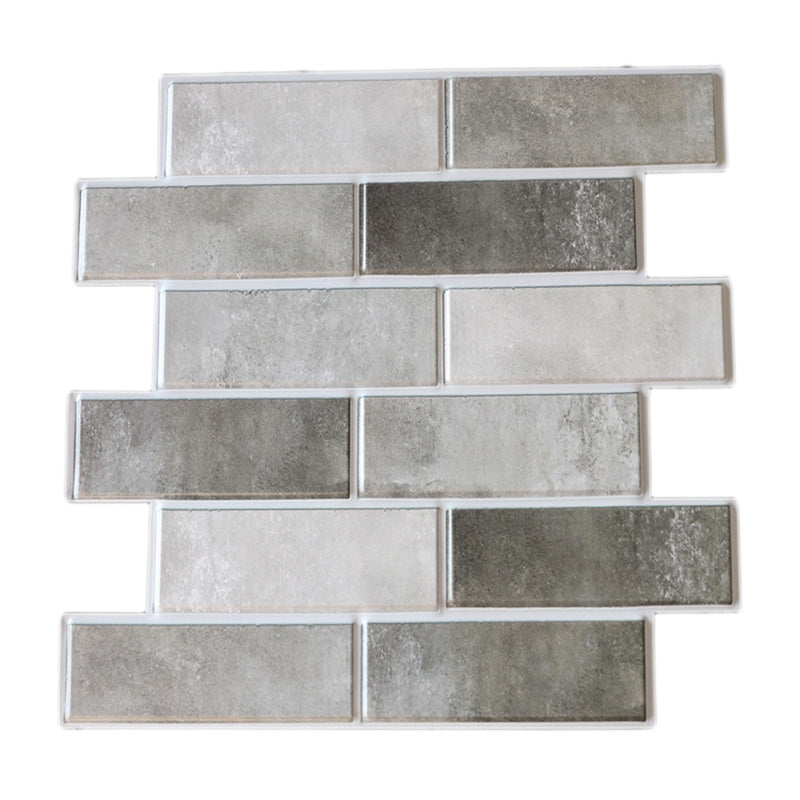 Plastic Wall Paneling Industrial Peel and Press Wall Paneling for Living Room Clearhalo 'Flooring 'Home Improvement' 'home_improvement' 'home_improvement_wall_paneling' 'Wall Paneling' 'wall_paneling' 'Walls & Ceilings' Walls and Ceiling' 7506457