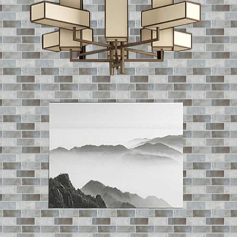 Plastic Wall Paneling Industrial Peel and Press Wall Paneling for Living Room Clearhalo 'Flooring 'Home Improvement' 'home_improvement' 'home_improvement_wall_paneling' 'Wall Paneling' 'wall_paneling' 'Walls & Ceilings' Walls and Ceiling' 7506461