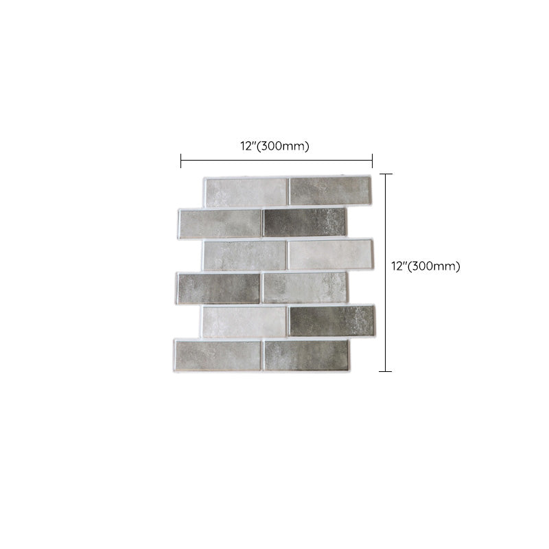 Plastic Wall Paneling Industrial Peel and Press Wall Paneling for Living Room Clearhalo 'Flooring 'Home Improvement' 'home_improvement' 'home_improvement_wall_paneling' 'Wall Paneling' 'wall_paneling' 'Walls & Ceilings' Walls and Ceiling' 7506463