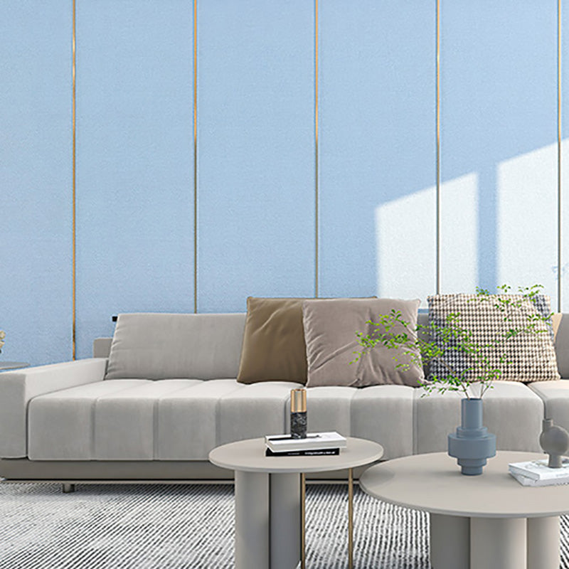 Modern Wall Paneling Plain Peel and Stick Wall Ceiling for Living Room Sky Blue Clearhalo 'Flooring 'Home Improvement' 'home_improvement' 'home_improvement_wall_paneling' 'Wall Paneling' 'wall_paneling' 'Walls & Ceilings' Walls and Ceiling' 7506474