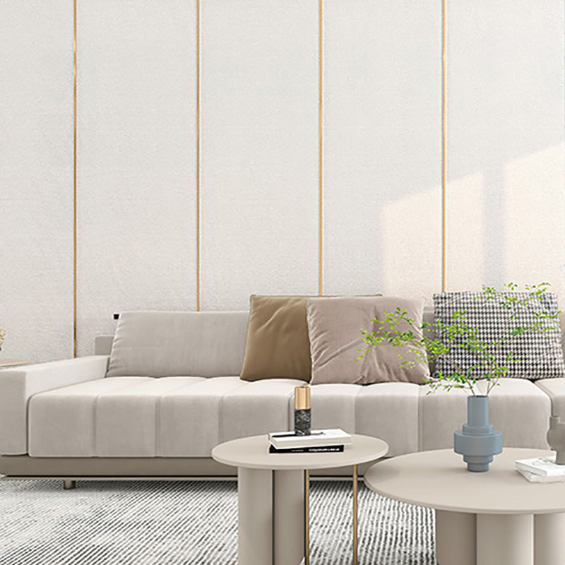 Modern Wall Paneling Plain Peel and Stick Wall Ceiling for Living Room White Clearhalo 'Flooring 'Home Improvement' 'home_improvement' 'home_improvement_wall_paneling' 'Wall Paneling' 'wall_paneling' 'Walls & Ceilings' Walls and Ceiling' 7506476