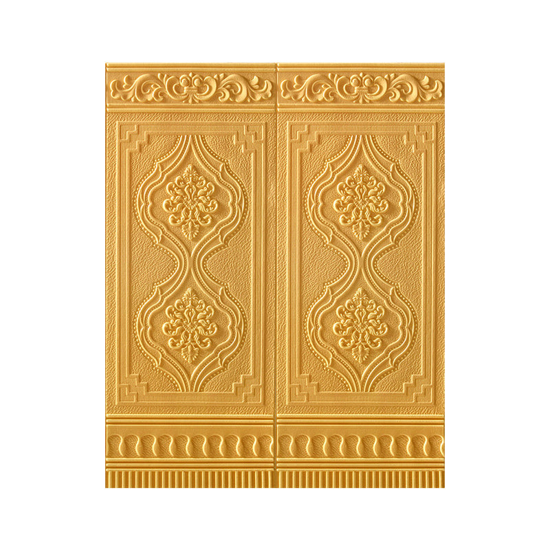 Wall Panel 3D Embossed Peel and Stick Waterproof Backsplash Panels for Living Room Clearhalo 'Flooring 'Home Improvement' 'home_improvement' 'home_improvement_wall_paneling' 'Wall Paneling' 'wall_paneling' 'Walls & Ceilings' Walls and Ceiling' 7506528