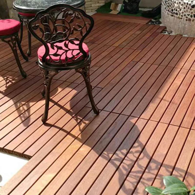 Classical Flooring Tile Solid Color Wood Outdoor Patio Flooring Tiles Clearhalo 'Home Improvement' 'home_improvement' 'home_improvement_outdoor_deck_tiles_planks' 'Outdoor Deck Tiles & Planks' 'Outdoor Flooring & Tile' 'Outdoor Remodel' 'outdoor_deck_tiles_planks' 7506658