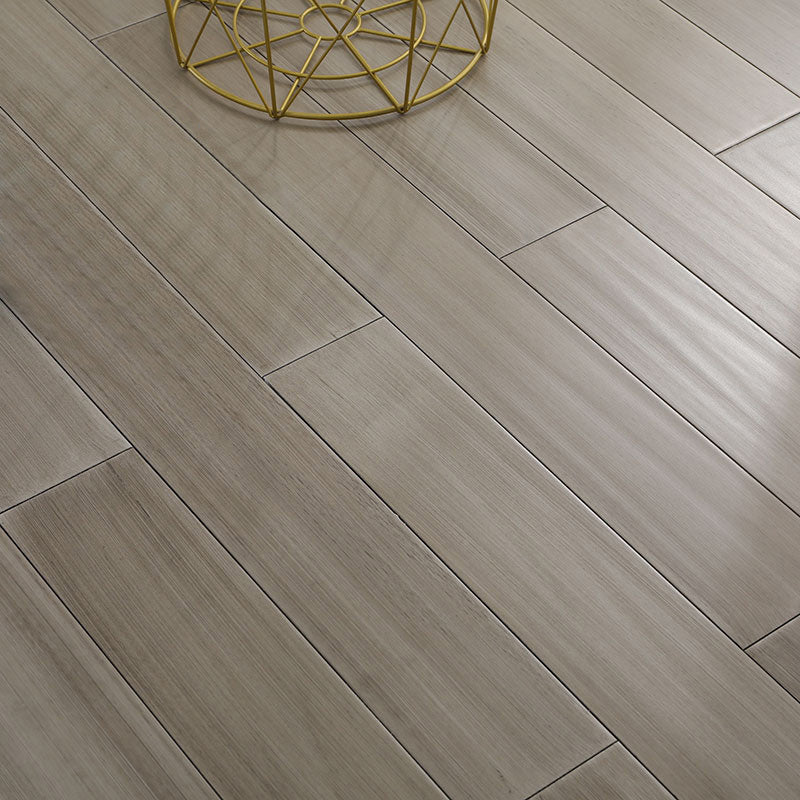 Traditional Wood Flooring Tiles Click-Locking Wire Brushed Hardwood Flooring White Gray Clearhalo 'Flooring 'Hardwood Flooring' 'hardwood_flooring' 'Home Improvement' 'home_improvement' 'home_improvement_hardwood_flooring' Walls and Ceiling' 7510318