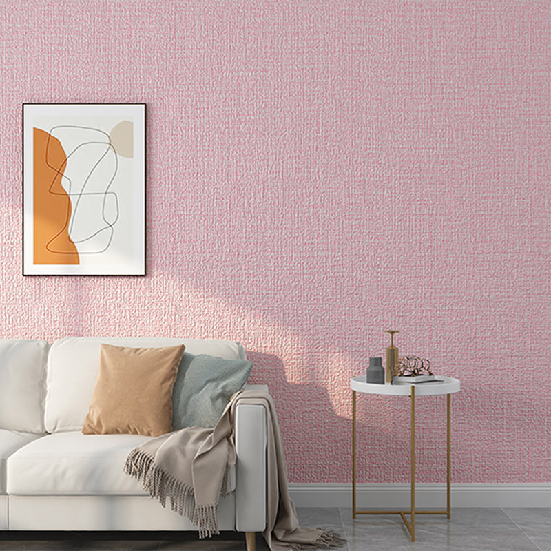 Modern Waterproof PVC Tin Backsplash Solid Color Peel and Stick Indoor Wallboard Pink Clearhalo 'Flooring 'Home Improvement' 'home_improvement' 'home_improvement_wall_paneling' 'Wall Paneling' 'wall_paneling' 'Walls & Ceilings' Walls and Ceiling' 7529617