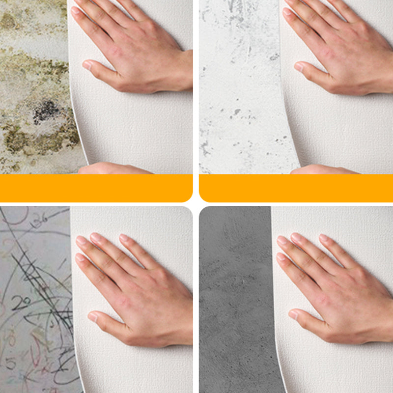 Modern Backsplash Panels Solid Color Peel and Stick Waterproof Wall Paneling Clearhalo 'Flooring 'Home Improvement' 'home_improvement' 'home_improvement_wall_paneling' 'Wall Paneling' 'wall_paneling' 'Walls & Ceilings' Walls and Ceiling' 7529659