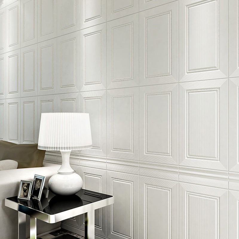 Scratch Resistance 3D Wainscoting Waterproof Peel and Stick Indoor Wallboard Clearhalo 'Flooring 'Home Improvement' 'home_improvement' 'home_improvement_wall_paneling' 'Wall Paneling' 'wall_paneling' 'Walls & Ceilings' Walls and Ceiling' 7529698