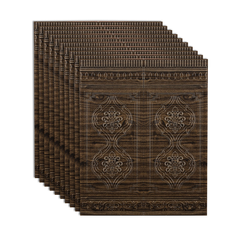 Modern 3D Wainscoting Waterproof Peel and Stick Indoor Wallboard Clearhalo 'Flooring 'Home Improvement' 'home_improvement' 'home_improvement_wall_paneling' 'Wall Paneling' 'wall_paneling' 'Walls & Ceilings' Walls and Ceiling' 7529752