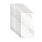 Polished Waterproof Marbling Tin Backsplash Peel and Stick Indoor Wallboard White 10-Piece Set Clearhalo 'Flooring 'Home Improvement' 'home_improvement' 'home_improvement_wall_paneling' 'Wall Paneling' 'wall_paneling' 'Walls & Ceilings' Walls and Ceiling' 7529770