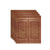 Modern Waterproof 3D Wainscoting Peel and Stick Indoor Wallboard Red Brown 5-Piece Set Clearhalo 'Flooring 'Home Improvement' 'home_improvement' 'home_improvement_wall_paneling' 'Wall Paneling' 'wall_paneling' 'Walls & Ceilings' Walls and Ceiling' 7529818