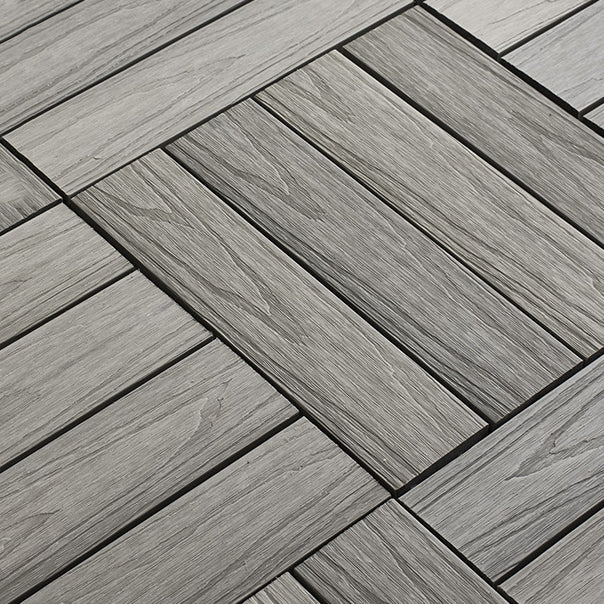 Classical Flooring Tile Interlocking Waterproof Indoor Flooring Flooring Tile Light Gray Clearhalo 'Home Improvement' 'home_improvement' 'home_improvement_outdoor_deck_tiles_planks' 'Outdoor Deck Tiles & Planks' 'Outdoor Flooring & Tile' 'Outdoor Remodel' 'outdoor_deck_tiles_planks' 7529956