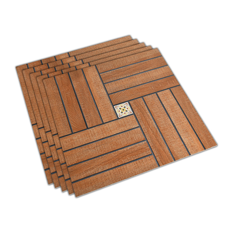Outdoor Flooring Tiles 23.6" × 23.6" Flooring Tiles with Slip Resistant Orange Clearhalo 'Home Improvement' 'home_improvement' 'home_improvement_outdoor_deck_tiles_planks' 'Outdoor Deck Tiles & Planks' 'Outdoor Flooring & Tile' 'Outdoor Remodel' 'outdoor_deck_tiles_planks' 7529981