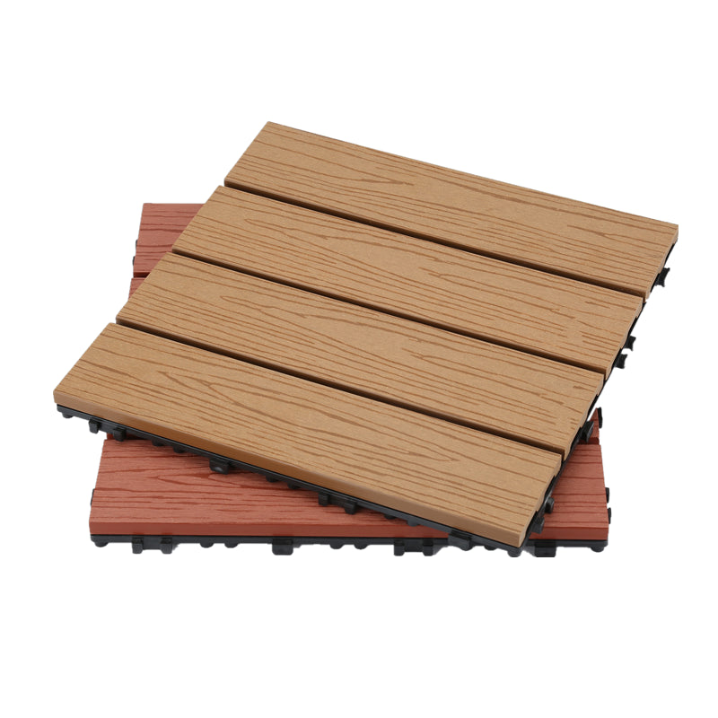 Interlocking Patio Flooring Tiles Composite Patio Flooring Tiles for Outdoor Clearhalo 'Home Improvement' 'home_improvement' 'home_improvement_outdoor_deck_tiles_planks' 'Outdoor Deck Tiles & Planks' 'Outdoor Flooring & Tile' 'Outdoor Remodel' 'outdoor_deck_tiles_planks' 7530017