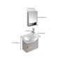Rectangular Glam Sink Vanity Ceramic Single Wall Mount Vanity Set Clearhalo 'Bathroom Remodel & Bathroom Fixtures' 'Bathroom Vanities' 'bathroom_vanities' 'Home Improvement' 'home_improvement' 'home_improvement_bathroom_vanities' 7539180