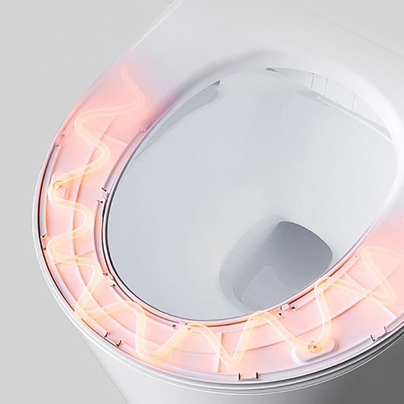 Contemporary Elongated Wall Mounted Bidet Smart Bidet with Warm Air Dryer Clearhalo 'Bathroom Remodel & Bathroom Fixtures' 'Bidets' 'Home Improvement' 'home_improvement' 'home_improvement_bidets' 'Toilets & Bidets' 7554955