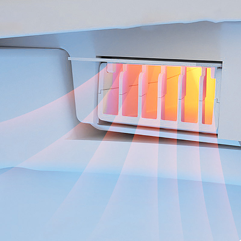 Contemporary White Temperature Control Bidet Elongated Toilet Seat Bidet with Heated Seat Clearhalo 'Bathroom Remodel & Bathroom Fixtures' 'Bidets' 'Home Improvement' 'home_improvement' 'home_improvement_bidets' 'Toilets & Bidets' 7554969