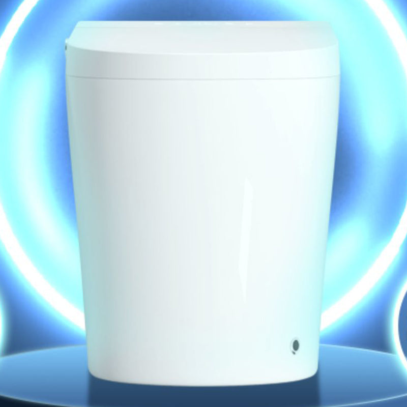 Minimalist White Temperature Control Bidet Elongated Toilet Seat Bidet with Heated Seat Clearhalo 'Bathroom Remodel & Bathroom Fixtures' 'Bidets' 'Home Improvement' 'home_improvement' 'home_improvement_bidets' 'Toilets & Bidets' 7554988