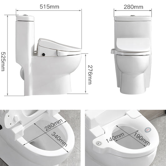 Kids Elongated All-in-One Bidet Ceramic Smart Toilet Bidet with Heated Seat Clearhalo 'Bathroom Remodel & Bathroom Fixtures' 'Bidets' 'Home Improvement' 'home_improvement' 'home_improvement_bidets' 'Toilets & Bidets' 7555043