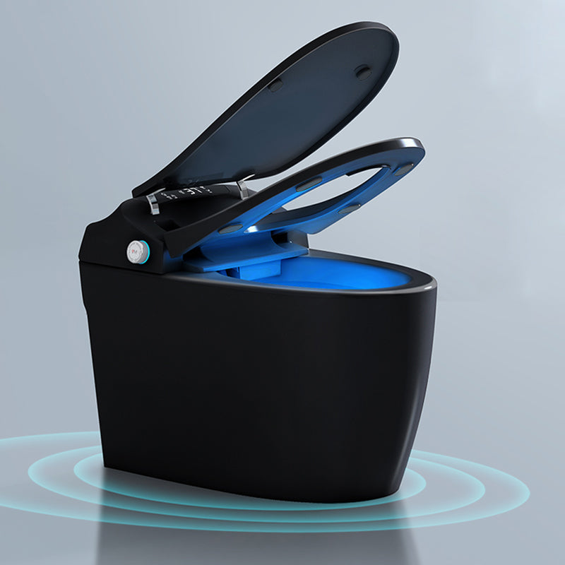 Minimalistic Elongated All-in-One Bidet Ceramic Smart Toilet Bidet with Heated Seat Clearhalo 'Bathroom Remodel & Bathroom Fixtures' 'Bidets' 'Home Improvement' 'home_improvement' 'home_improvement_bidets' 'Toilets & Bidets' 7555062