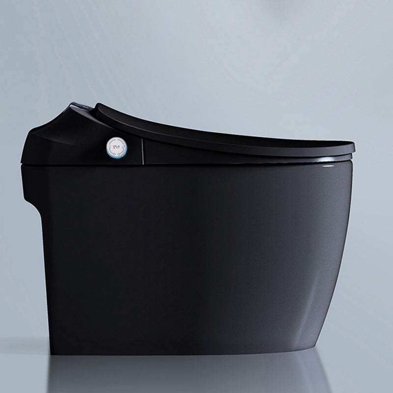 Minimalistic Elongated All-in-One Bidet Ceramic Smart Toilet Bidet with Heated Seat Clearhalo 'Bathroom Remodel & Bathroom Fixtures' 'Bidets' 'Home Improvement' 'home_improvement' 'home_improvement_bidets' 'Toilets & Bidets' 7555064