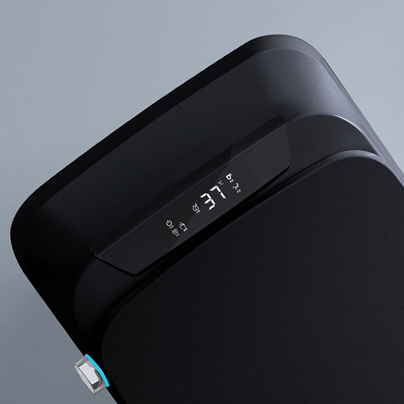 Minimalistic Elongated All-in-One Bidet Ceramic Smart Toilet Bidet with Heated Seat Clearhalo 'Bathroom Remodel & Bathroom Fixtures' 'Bidets' 'Home Improvement' 'home_improvement' 'home_improvement_bidets' 'Toilets & Bidets' 7555068