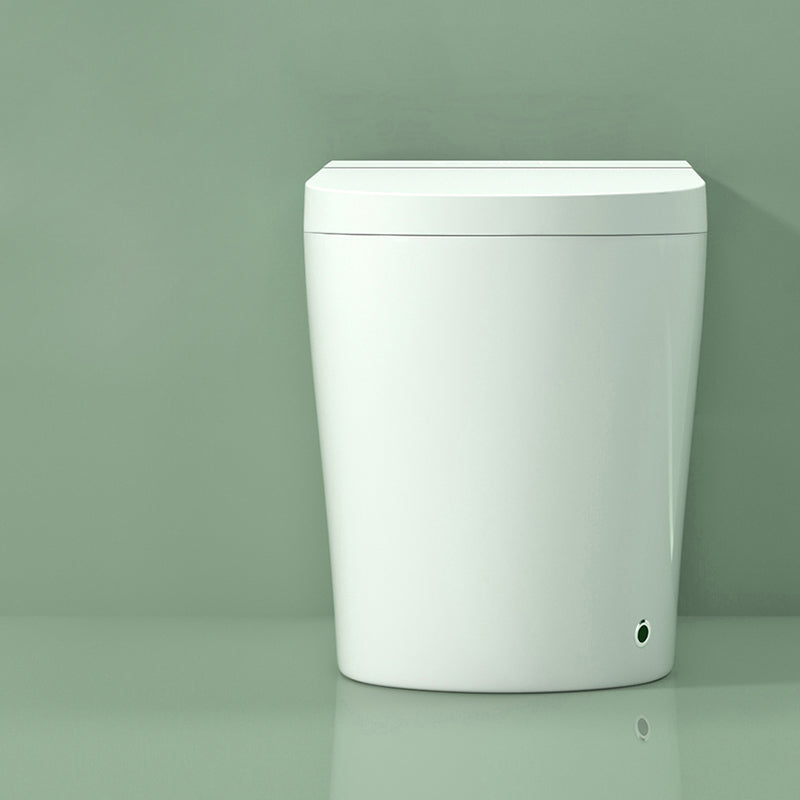 Elongated White One Piece Smart Toilet & Bidet with Unlimited Warm Water Clearhalo 'Bathroom Remodel & Bathroom Fixtures' 'Bidets' 'Home Improvement' 'home_improvement' 'home_improvement_bidets' 'Toilets & Bidets' 7555290