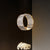 Bracelet Dining Room Ceiling Pendant Modern Stylish Ribbed Crystal 1-Light Brass Hanging Lamp Brass Clearhalo 'Ceiling Lights' 'Modern Pendants' 'Modern' 'Pendant Lights' 'Pendants' Lighting' 756873