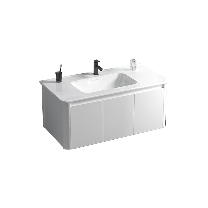 Wall Mount Bathroom Vanity Modern White Ceramic Single-Sink Vanity Set Vanity & Faucet https: res.litfad.com site img item 2023 02 14 7572900 1200x1200.jpg Clearhalo 'Bathroom Remodel & Bathroom Fixtures' 'Bathroom Vanities' 'bathroom_vanities' 'Home Improvement' 'home_improvement' 'home_improvement_bathroom_vanities' 7572900