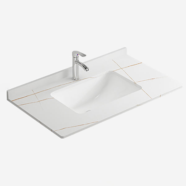 Rectangular Bathroom Vanity Glam Black Freestanding Metal Base Vanity Set Clearhalo 'Bathroom Remodel & Bathroom Fixtures' 'Bathroom Vanities' 'bathroom_vanities' 'Home Improvement' 'home_improvement' 'home_improvement_bathroom_vanities' 7581707