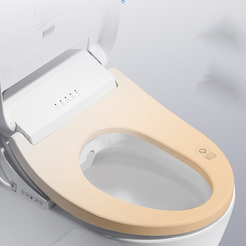 15" W Wall Hung Toilet Set Ceramic Elongated Smart Bidet with Tank Clearhalo 'Bathroom Remodel & Bathroom Fixtures' 'Bidets' 'Home Improvement' 'home_improvement' 'home_improvement_bidets' 'Toilets & Bidets' 7612418