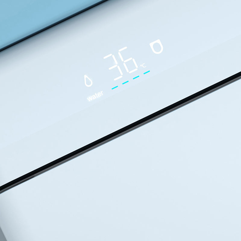 White All-In-One Smart Bidet with Tank 15" Wide Wall Mount Bidet Clearhalo 'Bathroom Remodel & Bathroom Fixtures' 'Bidets' 'Home Improvement' 'home_improvement' 'home_improvement_bidets' 'Toilets & Bidets' 7612443