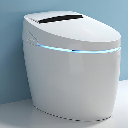 Ceramic Floor Mount Bidet Antimicrobial and Deodorizing Smart Toilet No Clearhalo 'Bathroom Remodel & Bathroom Fixtures' 'Bidets' 'Home Improvement' 'home_improvement' 'home_improvement_bidets' 'Toilets & Bidets' 7612471