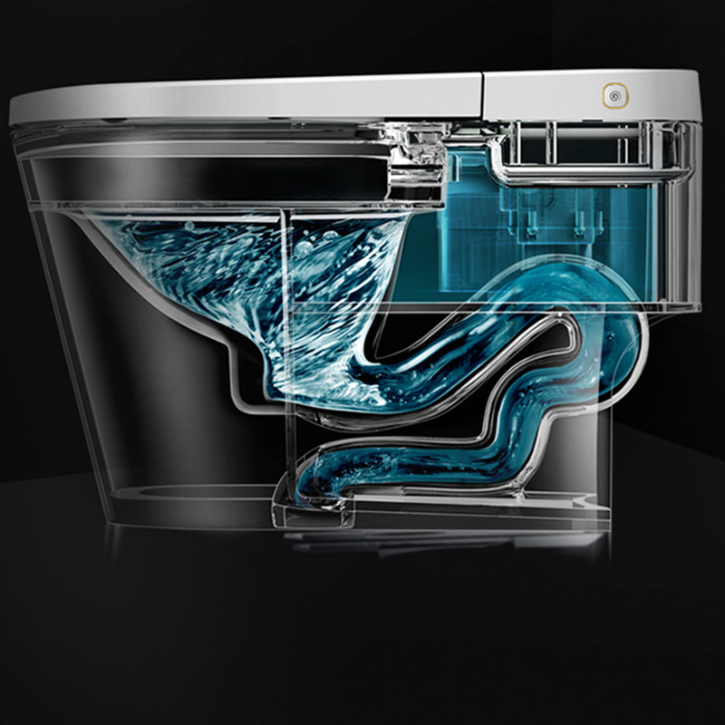 Dual Flush Smart Bidet Temperature Control Floor Standing Bidet Clearhalo 'Bathroom Remodel & Bathroom Fixtures' 'Bidets' 'Home Improvement' 'home_improvement' 'home_improvement_bidets' 'Toilets & Bidets' 7612540