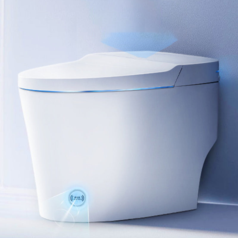 Vitreous China Smart Bidet Remote Control Included Floor Standing Bidet 12" Clearhalo 'Bathroom Remodel & Bathroom Fixtures' 'Bidets' 'Home Improvement' 'home_improvement' 'home_improvement_bidets' 'Toilets & Bidets' 7612546