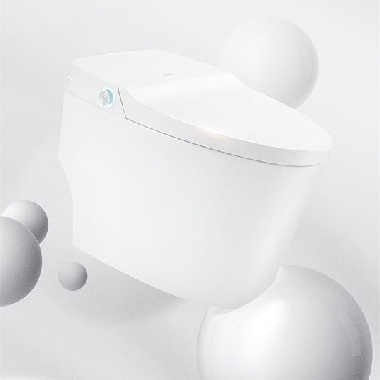 Vitreous China Smart Bidet Remote Control Included Floor Standing Bidet Clearhalo 'Bathroom Remodel & Bathroom Fixtures' 'Bidets' 'Home Improvement' 'home_improvement' 'home_improvement_bidets' 'Toilets & Bidets' 7612550