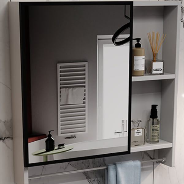 Glam Metal Sink Vanity Wall Mount Bathroom Vanity Set with Mirror Clearhalo 'Bathroom Remodel & Bathroom Fixtures' 'Bathroom Vanities' 'bathroom_vanities' 'Home Improvement' 'home_improvement' 'home_improvement_bathroom_vanities' 7623557