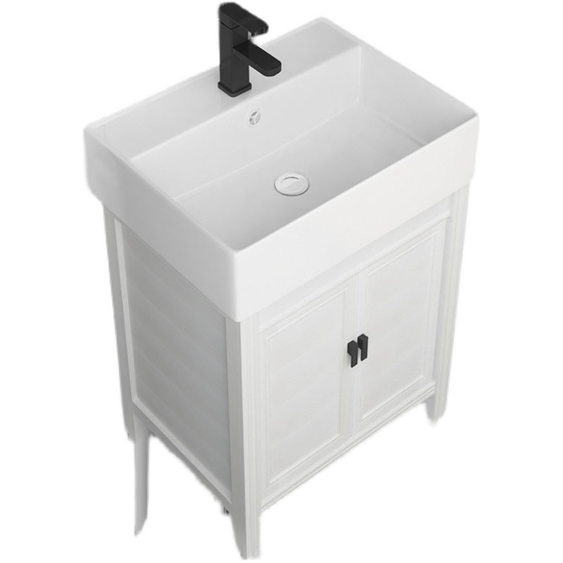 Modern Freestanding Sink Vanity Metal Faucet Included Bathroom Sink Vanity Clearhalo 'Bathroom Remodel & Bathroom Fixtures' 'Bathroom Vanities' 'bathroom_vanities' 'Home Improvement' 'home_improvement' 'home_improvement_bathroom_vanities' 7623594