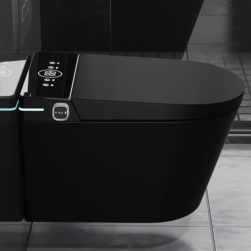 Elongated Toilet Seat Bidet Contemporary Bidet Toilet, Seat Remote Control Included Clearhalo 'Bathroom Remodel & Bathroom Fixtures' 'Bidets' 'Home Improvement' 'home_improvement' 'home_improvement_bidets' 'Toilets & Bidets' 7625994